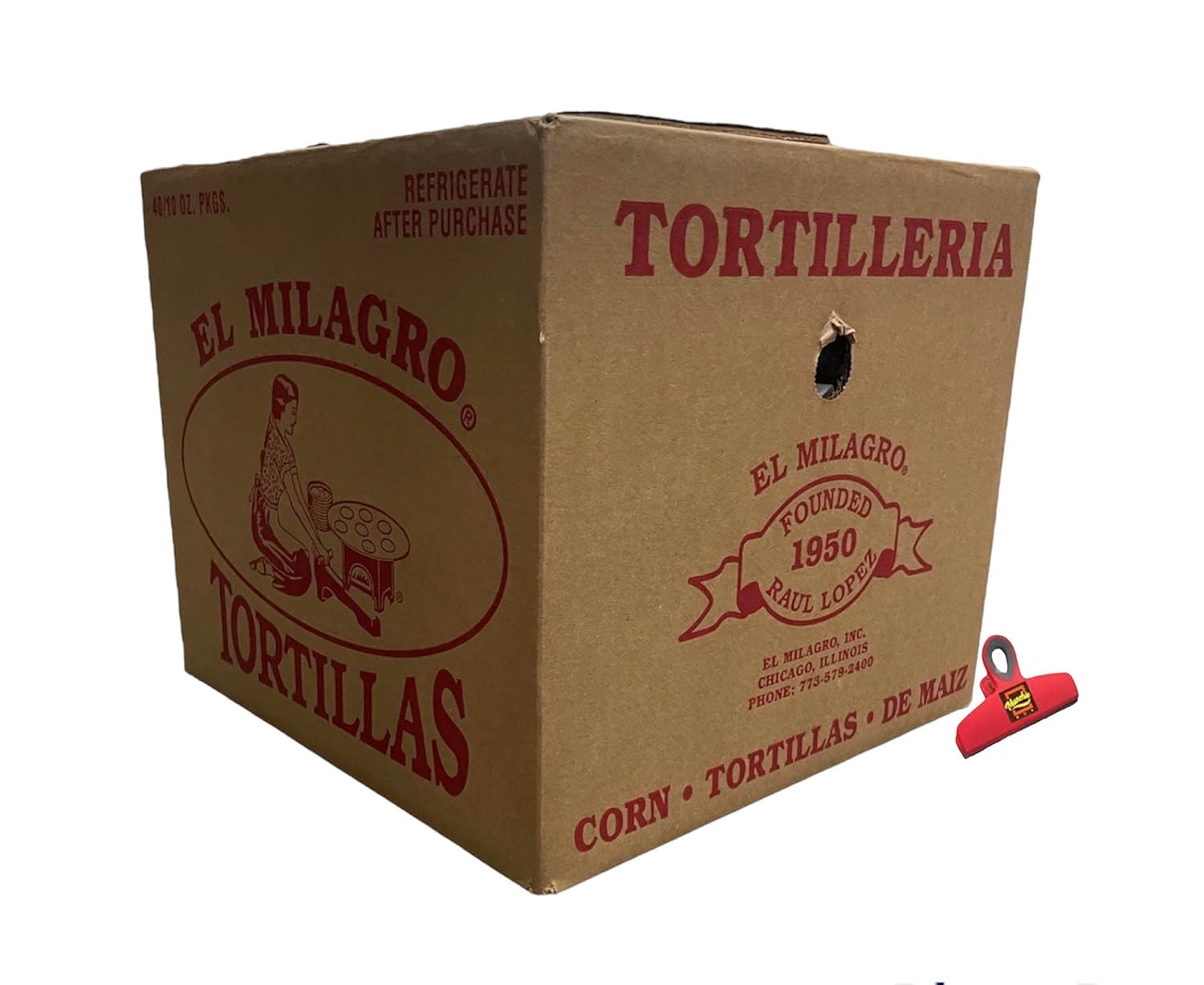El Milagro Corn Maiz Tortillas Munchie Box Reserve