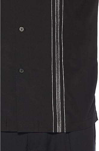 Miniatura 3 de Cubavera Camisa de panel bordado del club del póker de los hombres