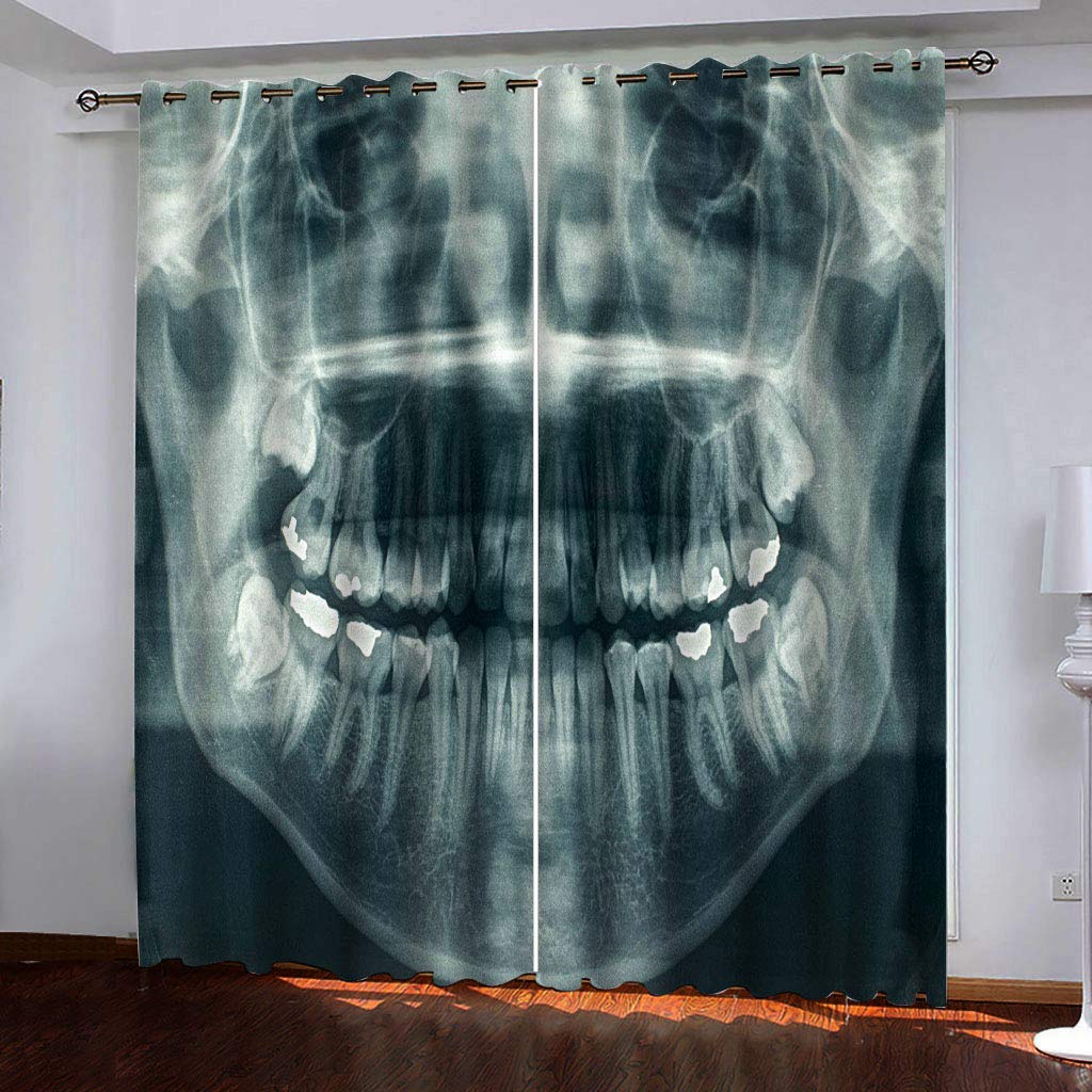 Rideaux Occultants Noir pour Salon et Chambre Lot de 2 Panneaux Isolants Thermiques