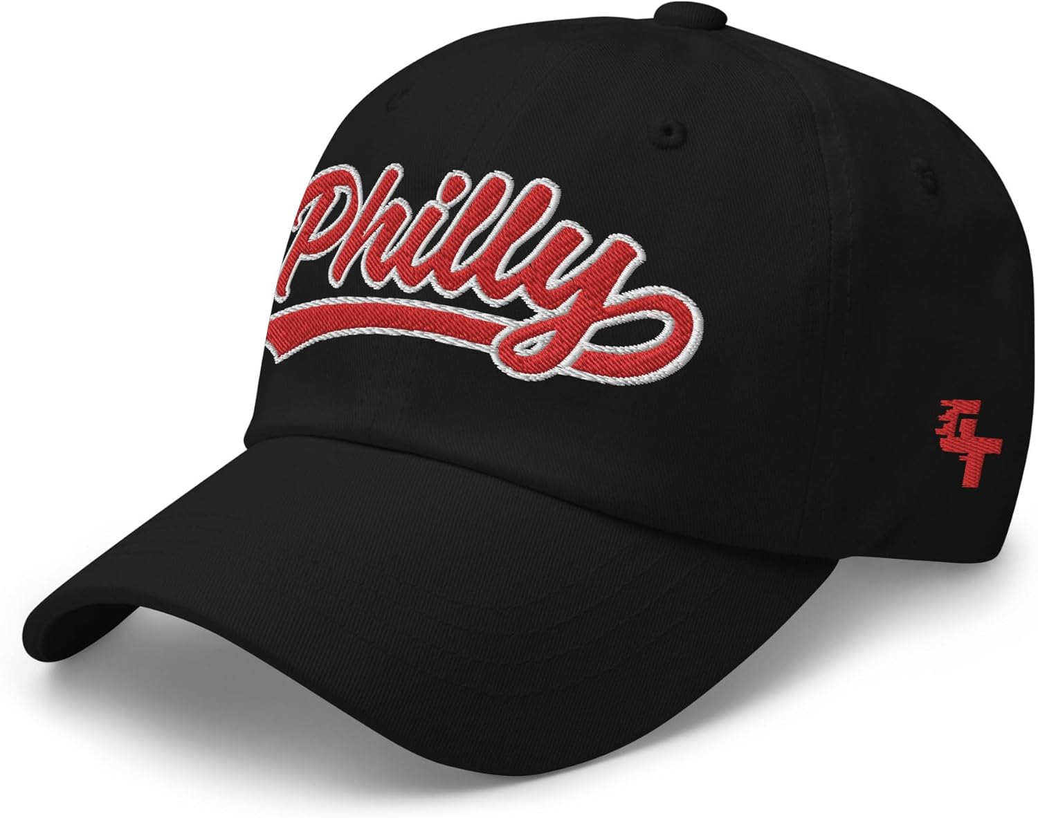 Retro Philly Baseball Script Classic Philadelphia Baseball Hat Dad Cap