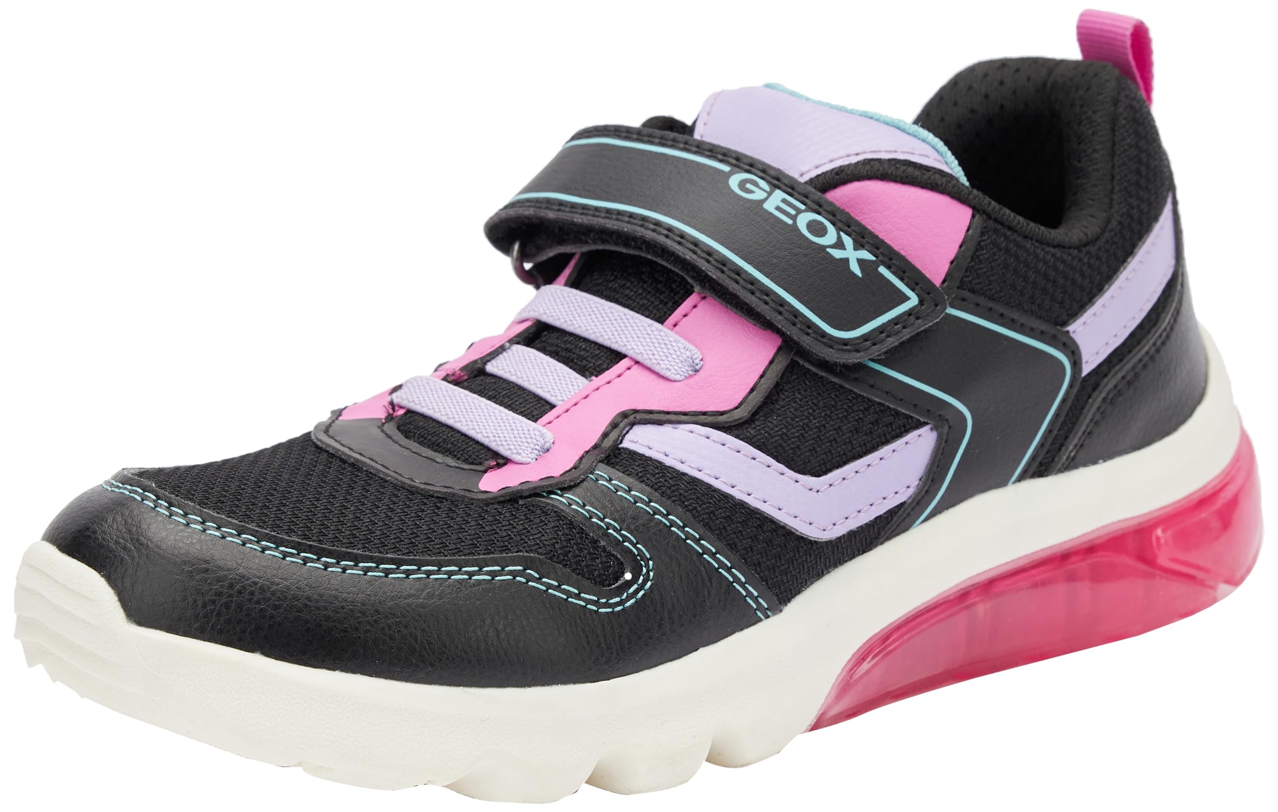 Geox J Ciberdron Girl, Zapatillas Niñas