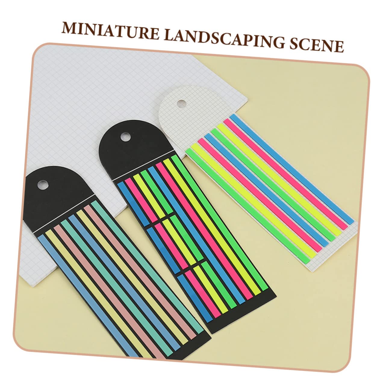 2 Sätze Schlanke Haftnotiz Pastellmarker Textmarkerstreifen Lesen Highlighter Strips Farbige Markierung Tragbarer Seitenmarker Klebrige Seitenflags Das Haustier 10 Blatt * 2 SHINEOFI
