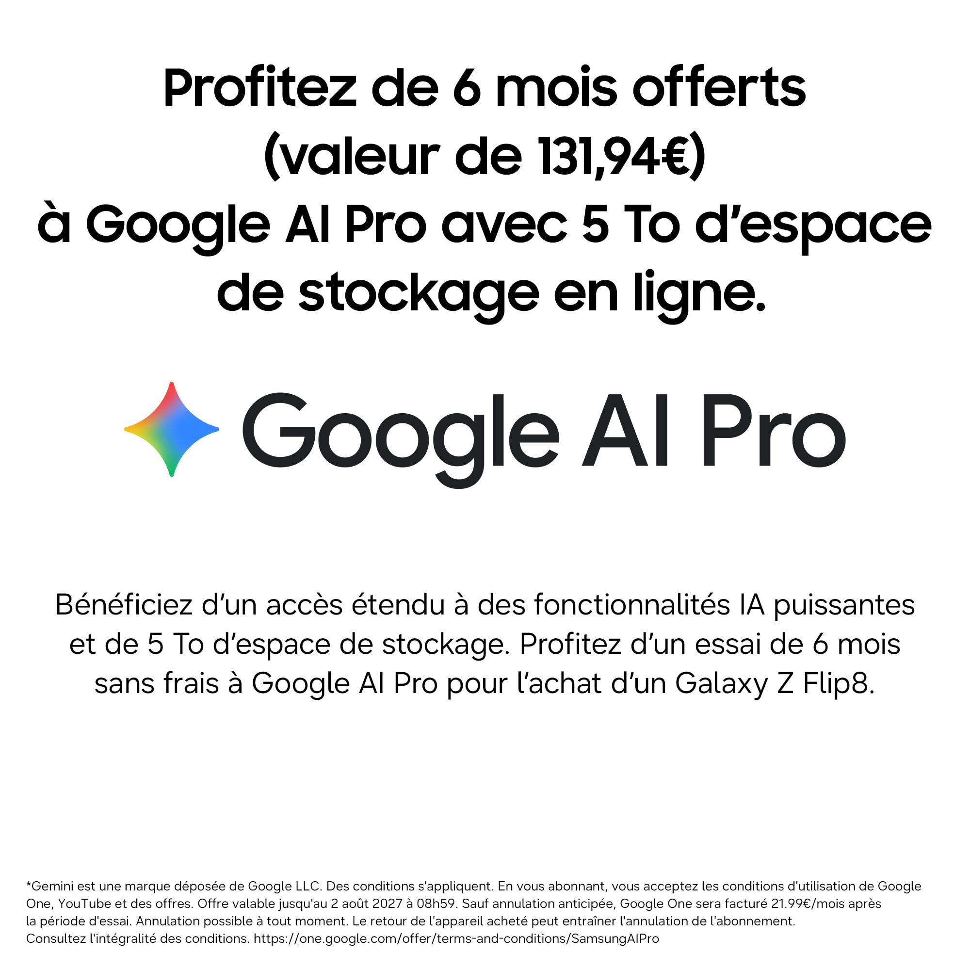 Samsung Galaxy Z Flip8, Smartphone avec IA, 256 Go, Rose, Version FR | Android Smartphone Pliable, Caméra Frontale avec Option Mains Libres, RAM 12 Go, Batterie de 4300 mAh, Fonction FlexWindow