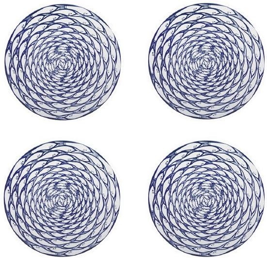 Jersey Pottery Sardine Run Coaster Set