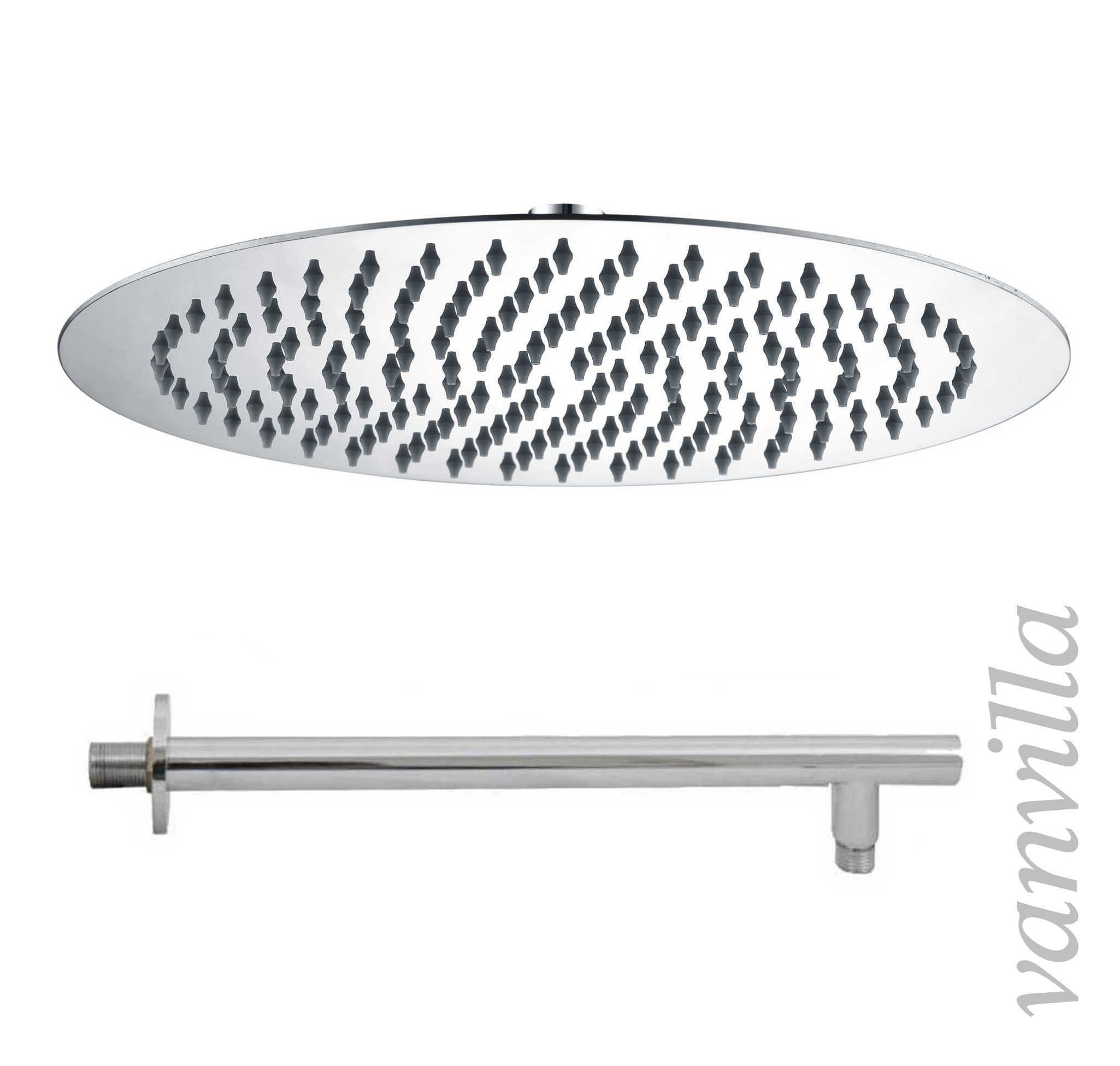 vanvilla Duschsystem Unterputz mit Duscharmatur Hansgrohe poliert HGE105