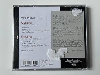 その他 FRANZ SCHUBERT Sonates D 625 et D 894 Schubert: Sonata in G Major, Op. 78, D. 894 & Sonata in F