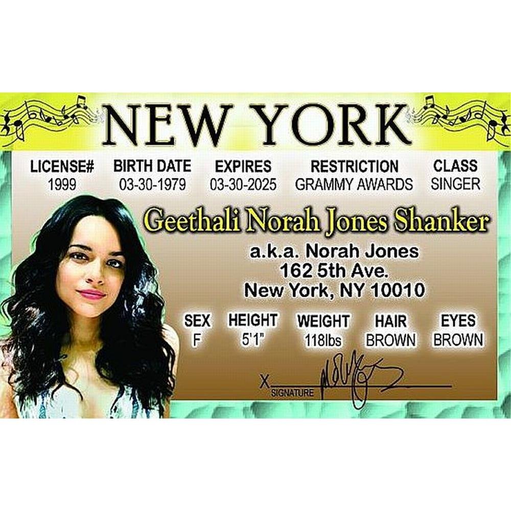 Licencia Conducir GoT Hodor Signs 4 Fun - Plástico, Tamaño Real, Coleccionable