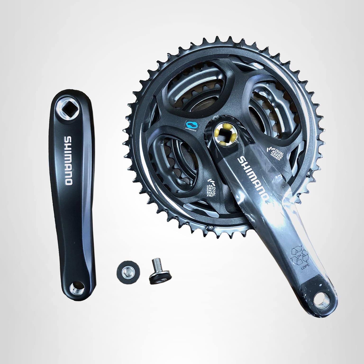 Amazon | SHIMANO(シマノ) クランクセット ガードなし 48-38-28T ALTUS