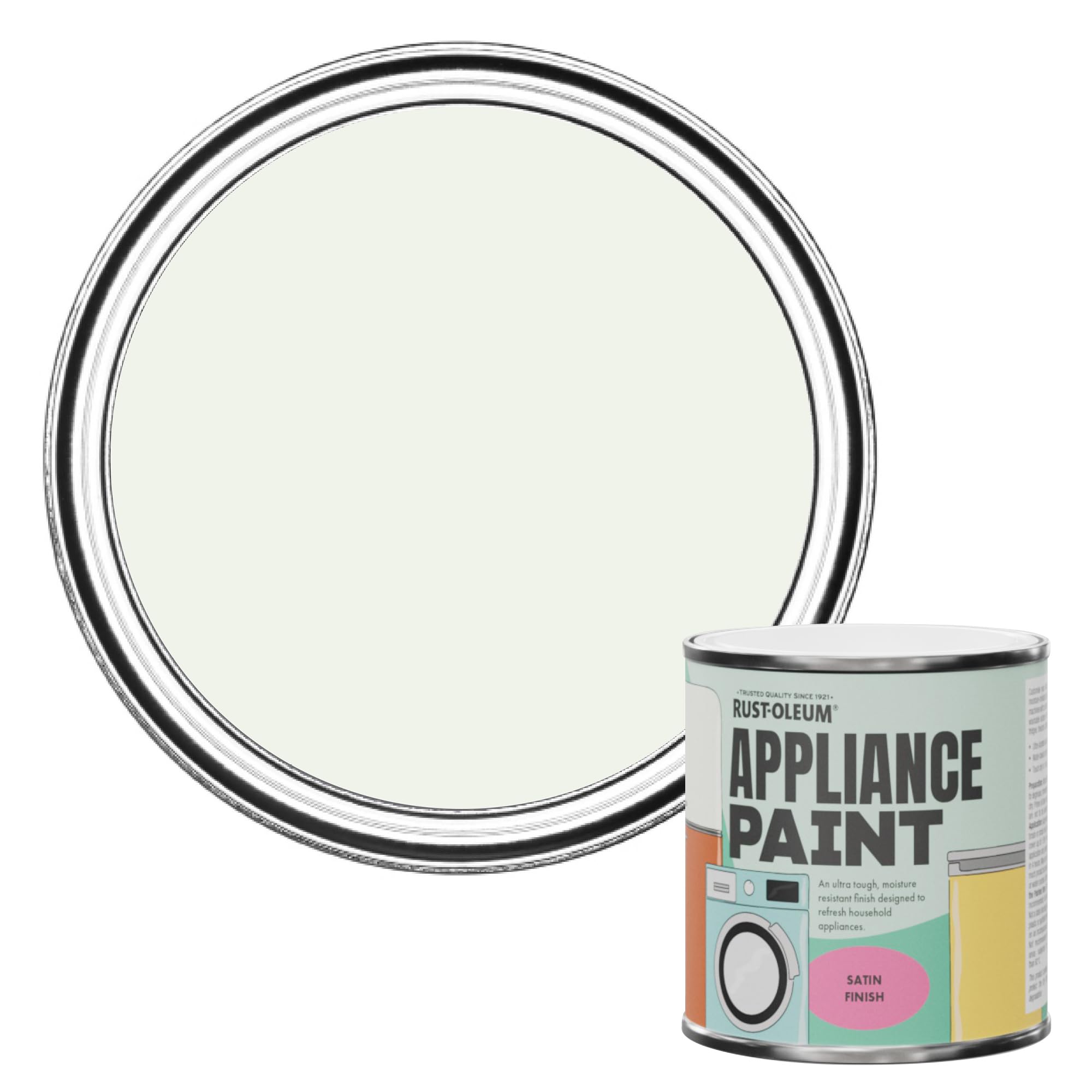 Rust-Oleum Appliance Paint in Satin Finish - Steamed Milk 250ml