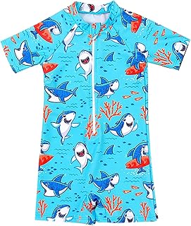 Roupa de banho infantil roupa de banho infantil roupa de banho infantil design de menino maiô de manga curta banho surf 4t roupa de banho