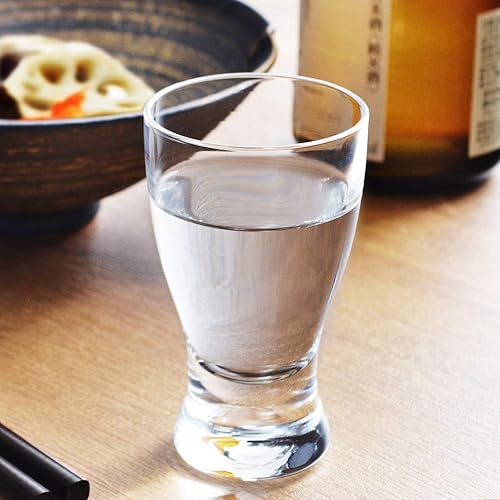 Miniatura 6 de Toyo Sasaki Glass 07603 Japanese Sake Glass, 2.4 fl oz (70 ml), Cup, Made in Japan, Dishwasher Safe, Pack of 6