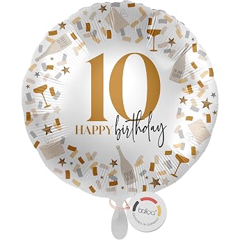 Birthday Balloon 10 Foil Balloon Decoration Children's Birthday