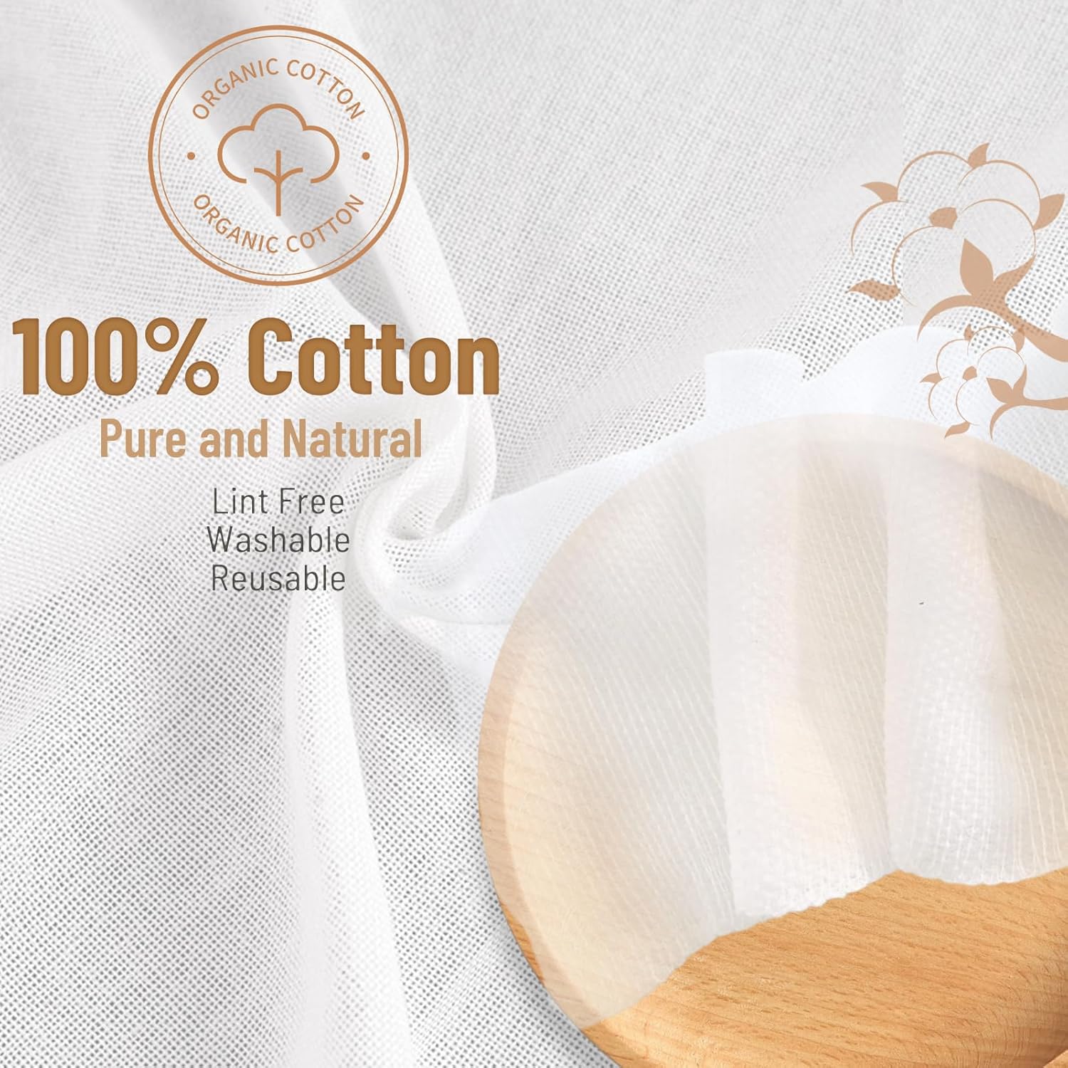 1 Roll Grade 10 Cheese Cloths for Straining, 70 Yard Reusable Cheese Cloths for Cooking, 100% Unbleached Cotton Fabric Table Runner for for Cooking, Wedding Decor, Straining