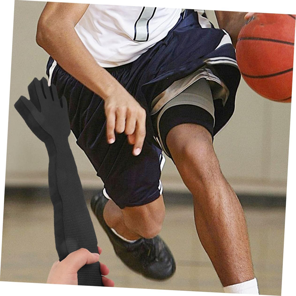 Sosoport Basketball Blocker Bar Basketball Equipment Blocking Rod Ball Control Trainer Basketball Training Aid