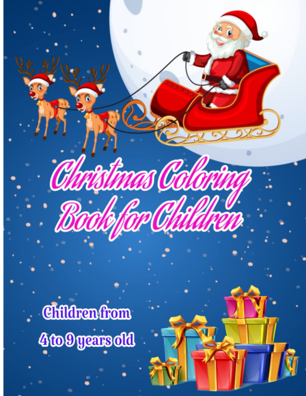 Christmas Coloring Book for Children: This Christmas colouring book for children from 4 to 9 years old, Christmas colouring book for children, Father Christmas colouring book