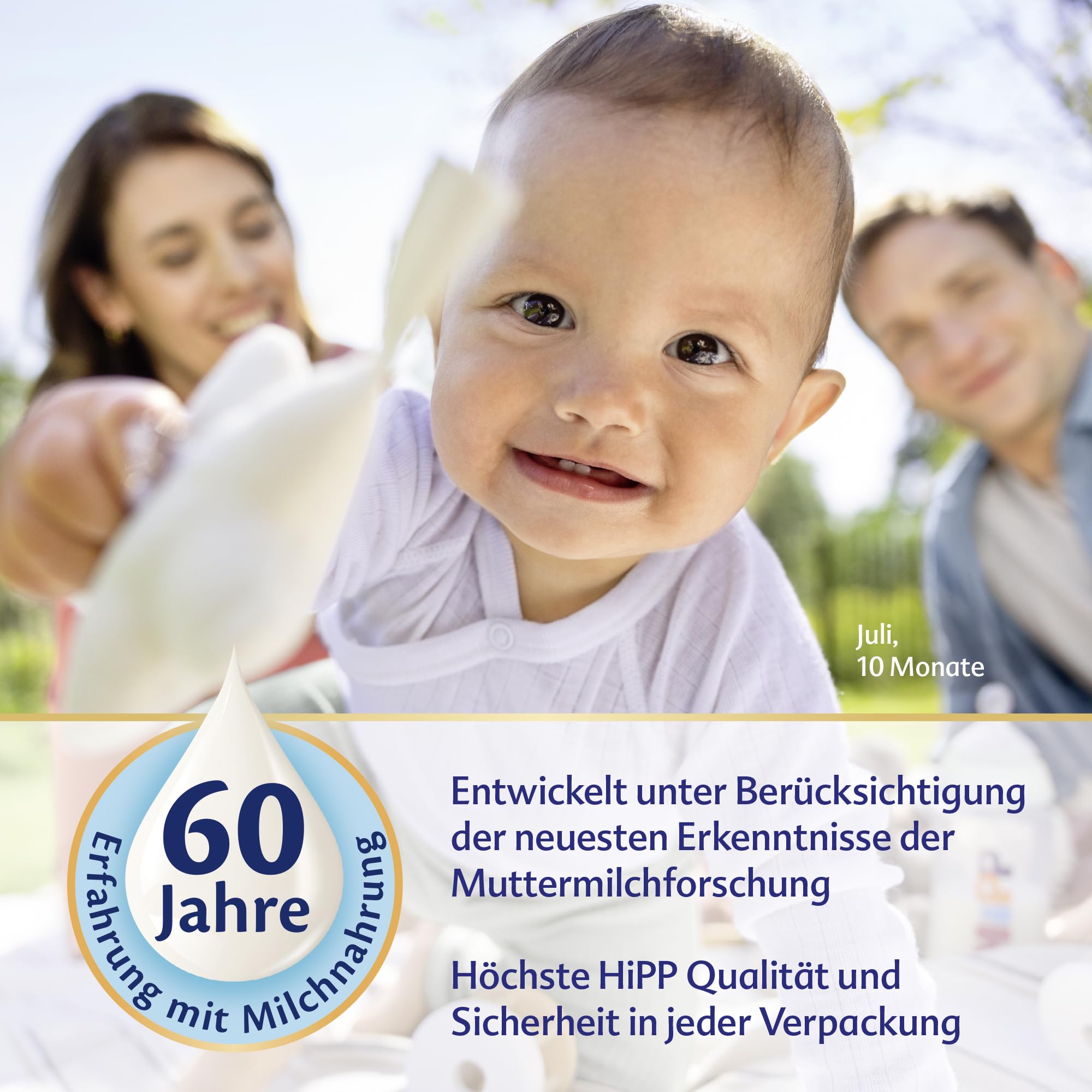 HiPP PRE Anfangsmilch Bio Ziegenmilch 5 x 400g von Geburt an GOS Lactose A2-beta-Casein