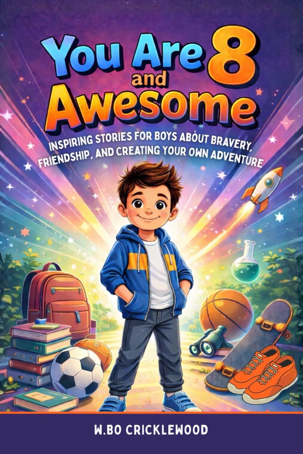 You Are 8 and Awesome: Inspiring Stories for Boys About Bravery, Friendship, and Creating Your Own Adventure