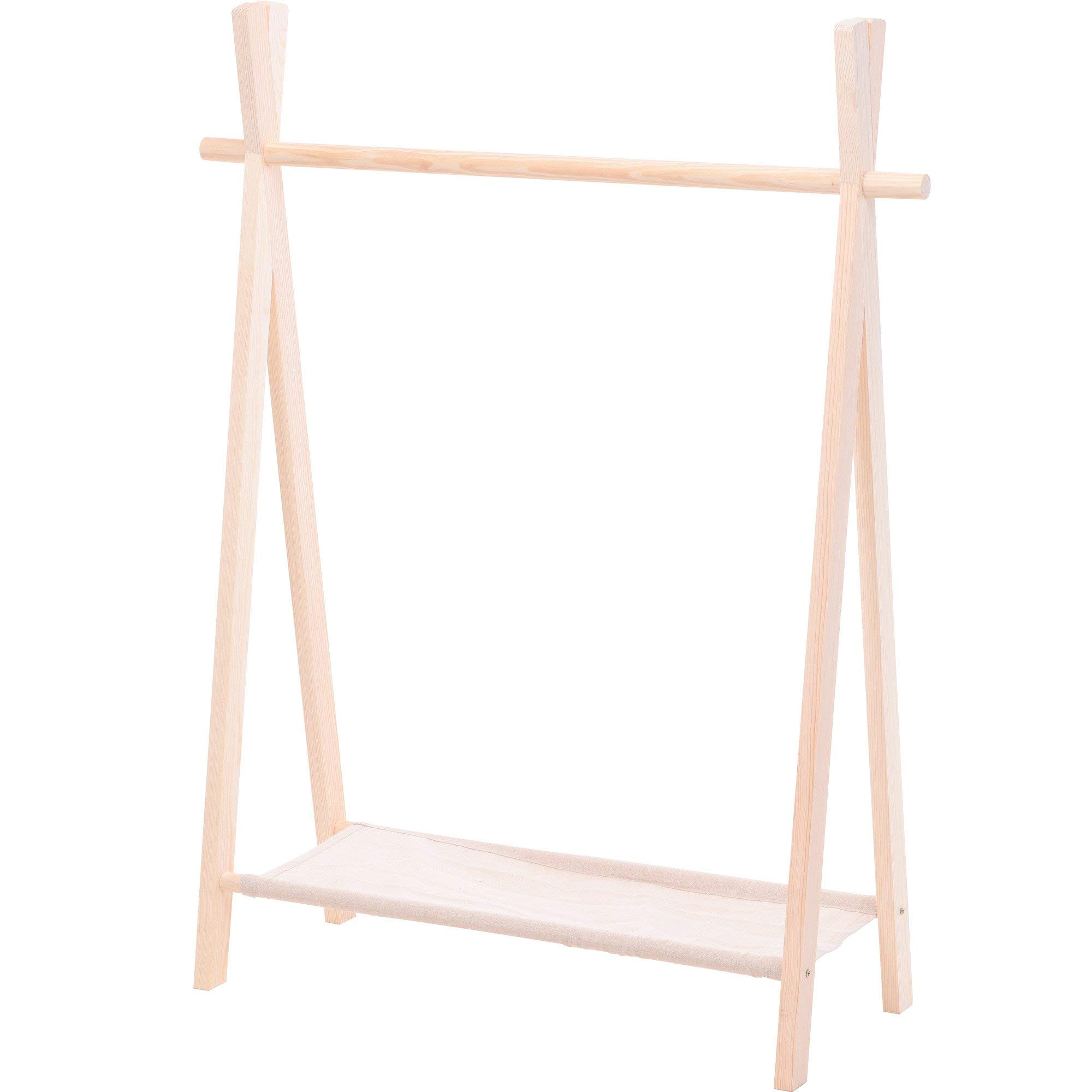 Percha Infantil, 80 x 30 x 100 cm, Madera