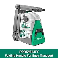 Vista 9 de Máquina de limpieza a motor de la marca Bissell BigGreen, modelo BG10, con 2 motores para una limpieza profunda, Verde, 1