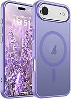 Vista 825 de SUPFINE - Funda magnética para iPhone 13 Pro Max (compatible con MagSafe), (protección contra caídas de grado militar de 10 pies), delgada, Negro