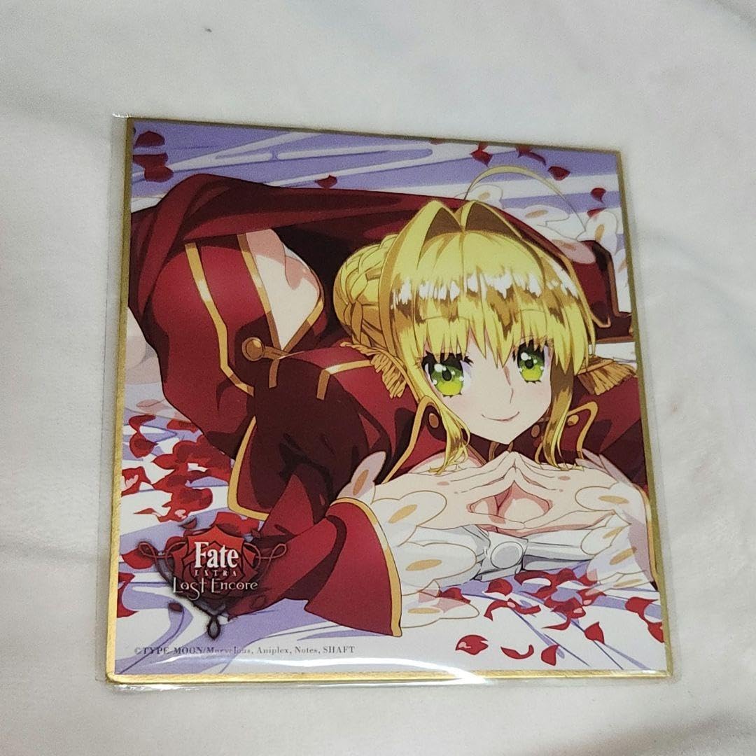 Amazon.co.jp: Fate EXTRA Last Encore 色紙 赤セイバー 遠坂凛