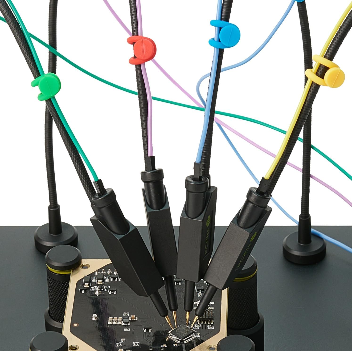 PCBite Cable Holders | Upgrade Your PCBite Kit | Elegantly Manage Wires and Cables for Your Test Equipment | Level-Up Your Workbench