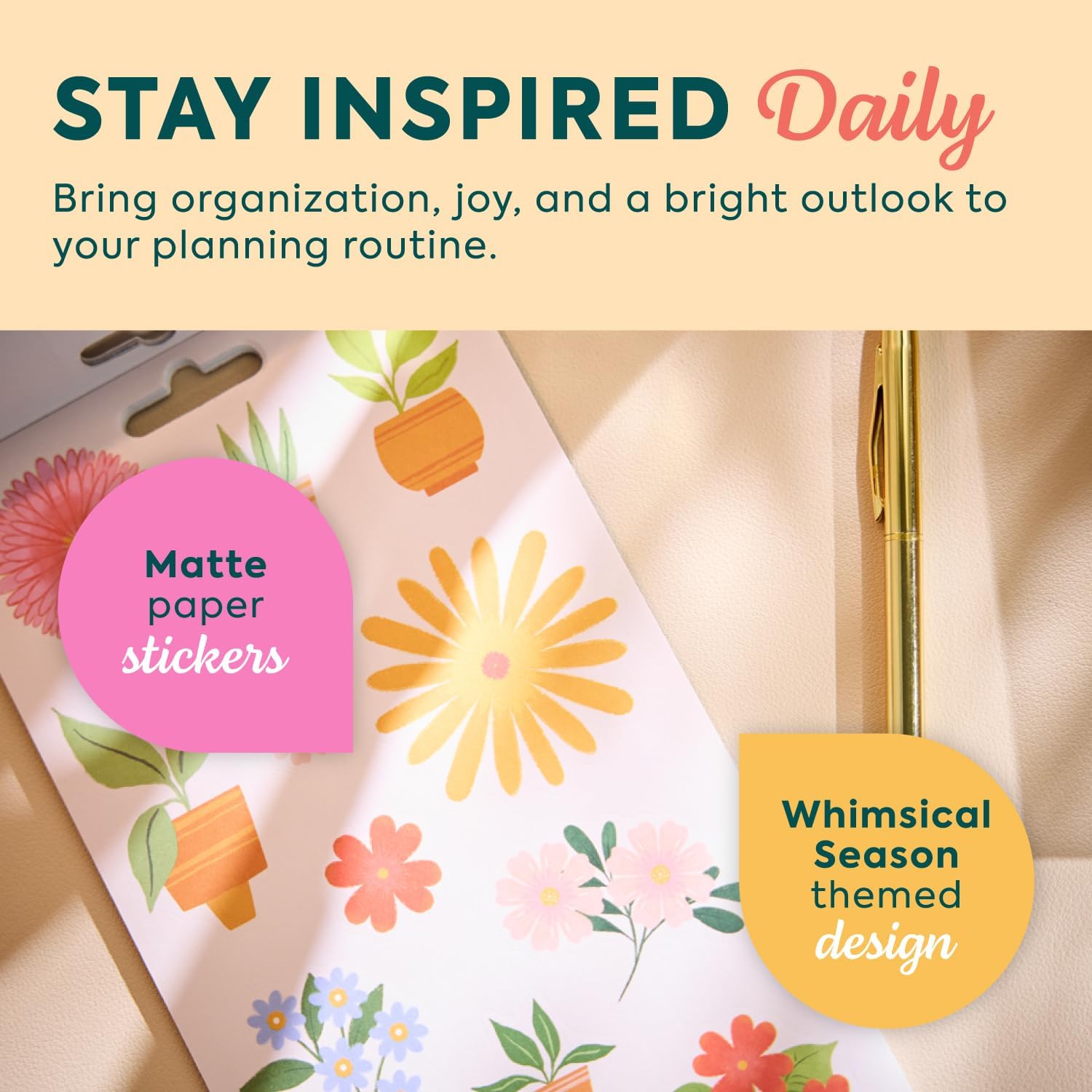 Happy Planner Classic Sticker Pack for Planners, 15 Sheets image 4