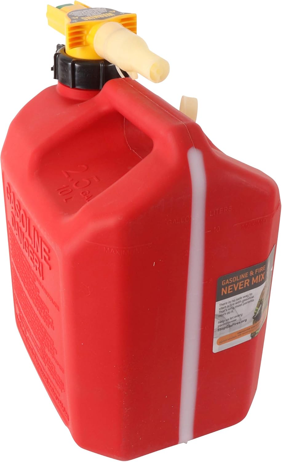 Stens No-Spill Fuel Can Bundle - 2.5 Gallon and 1.25 Gallon