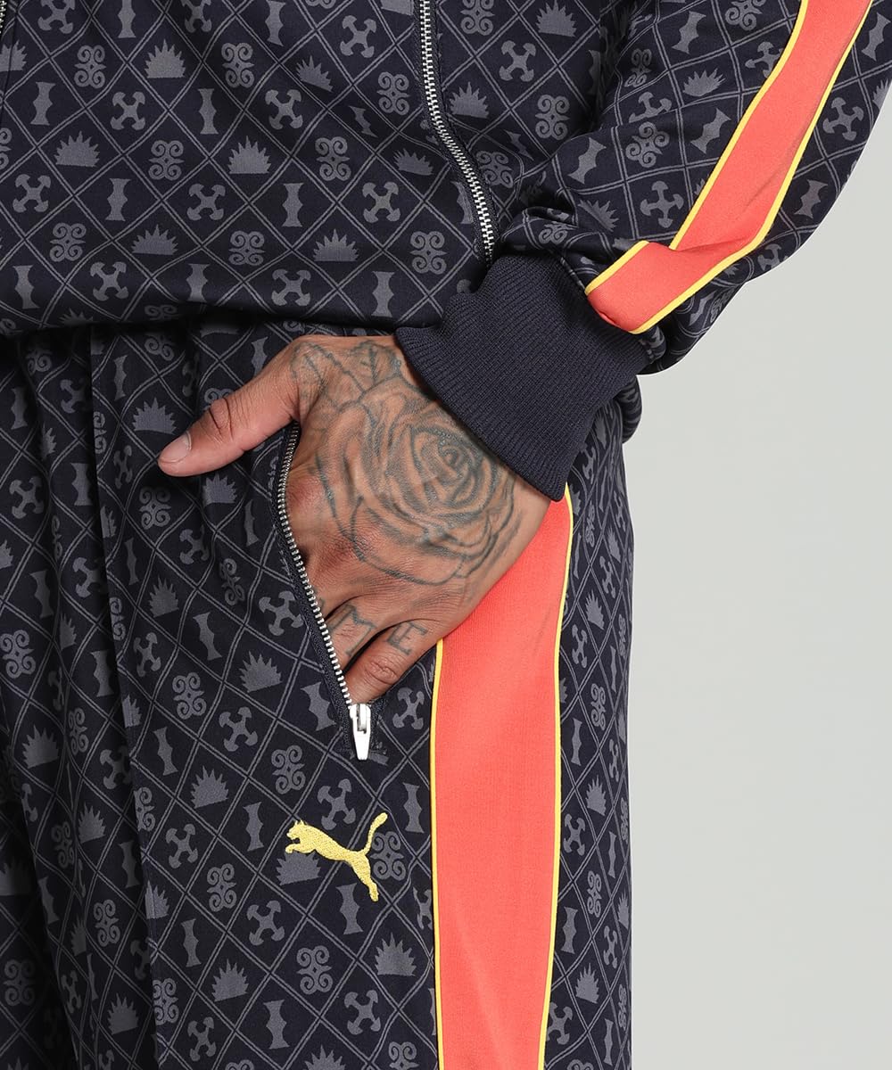 PUMA Pantalones de chándal Holgados y Estampados Road To Unity Hombre
