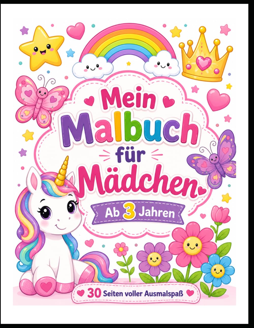 Malbuch für Mädchen