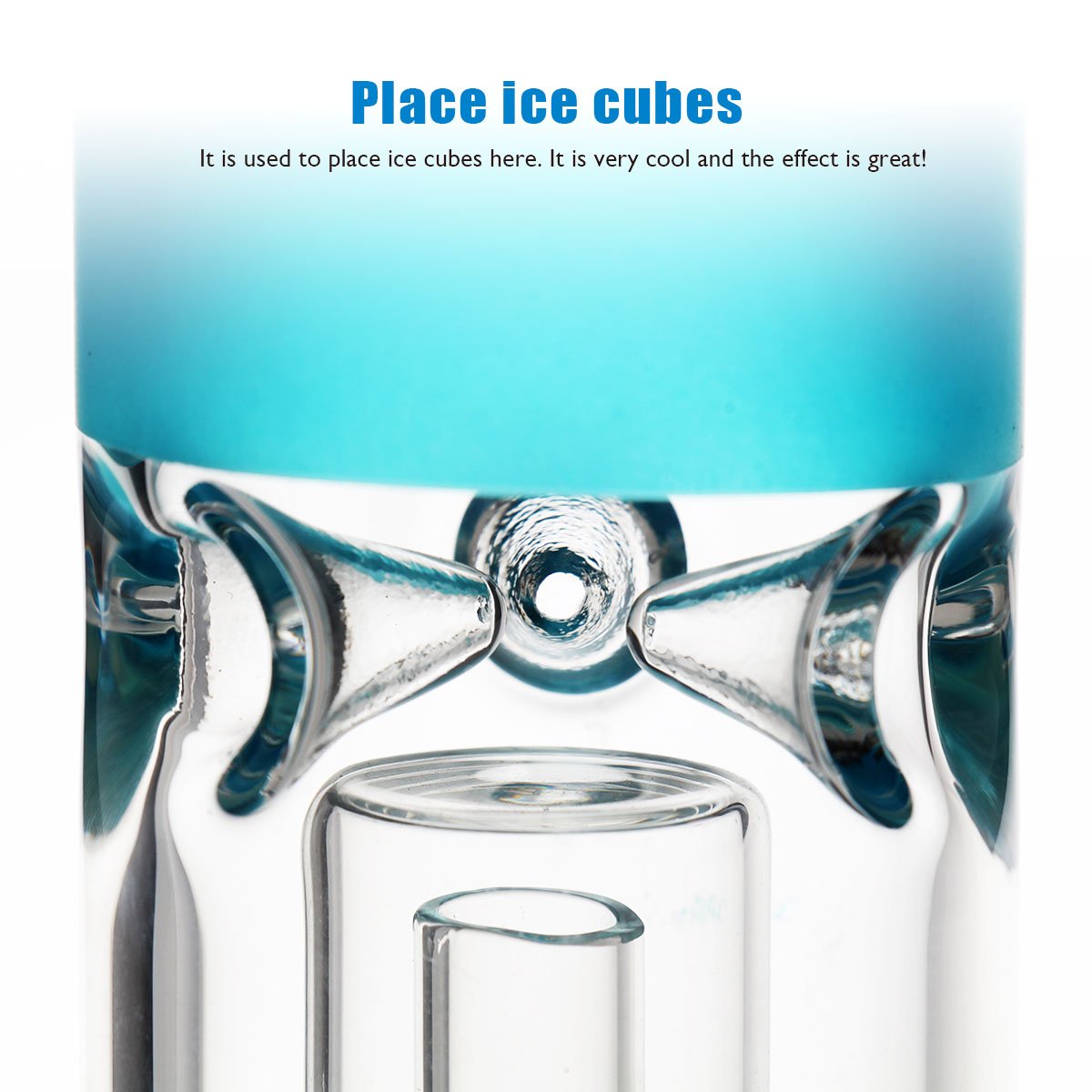 Buy Big bong Gravity Glass Bong with Tornado percolate,Green Water