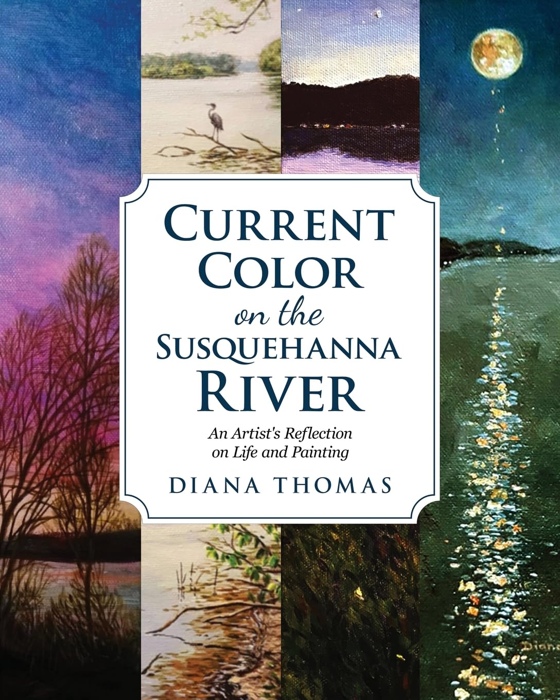 Susquehanna River Art Painting livre de réflexion sur la vie d'un artiste peintre