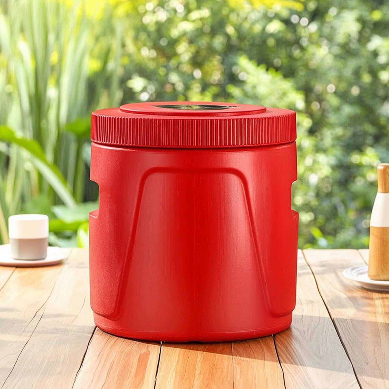 Recipiente Térmico Aislado Cubo Térmico Contenedor Isotérmico Depósito Conservador Material PP y PU con Inserto de Acero para Mantener y Frío por, 30L