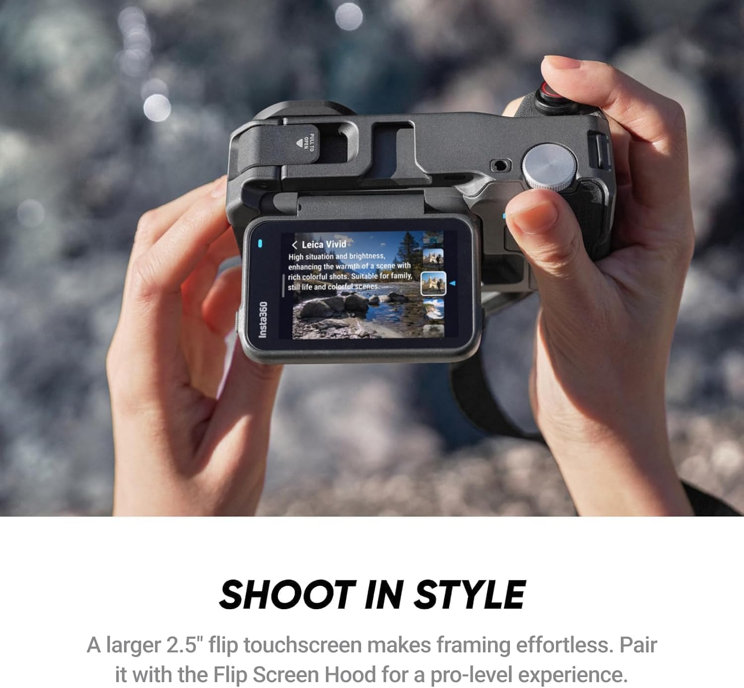 Insta360 Ace Pro 2 Flash Print Bundle 1TB- 8K Waterproof Action Camera Co-Engineered with Leica, 1/1.3" Sensor, Dual AI Chip, Leading Low Light, Xplorer Grip Pro Kit for Street Photography