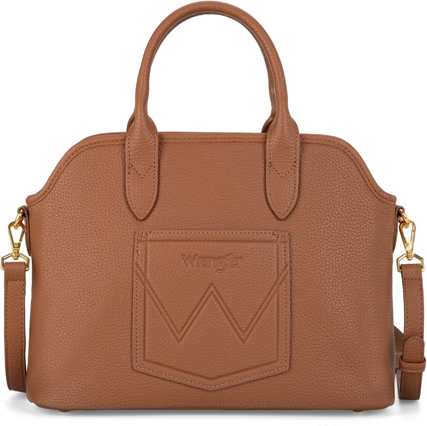 Wrangler Tote Bags for Women Medium Crossbody Purse for Ladies Soft Designer Top-handle Handbags - Image 5