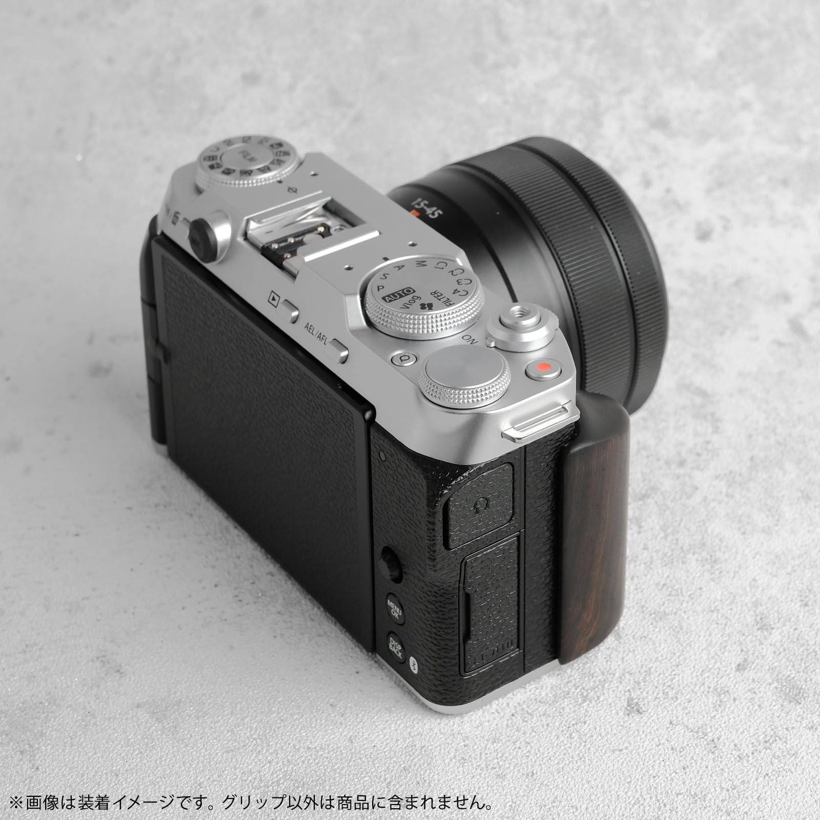 FUJIFILM フジフイルム XA5用 ハンドグリップ（黒檀/エボニー) FUJIFILM フジフイルム XA5用 ハンドグリップ（黒檀/エボニー)