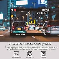 Vista 8 de rexing V1 2.4" LCD FHD 1080p 170 cámara grabadora gran angular para tablero Cámara para tablero con grabación de bucle G-Sensor, WDR