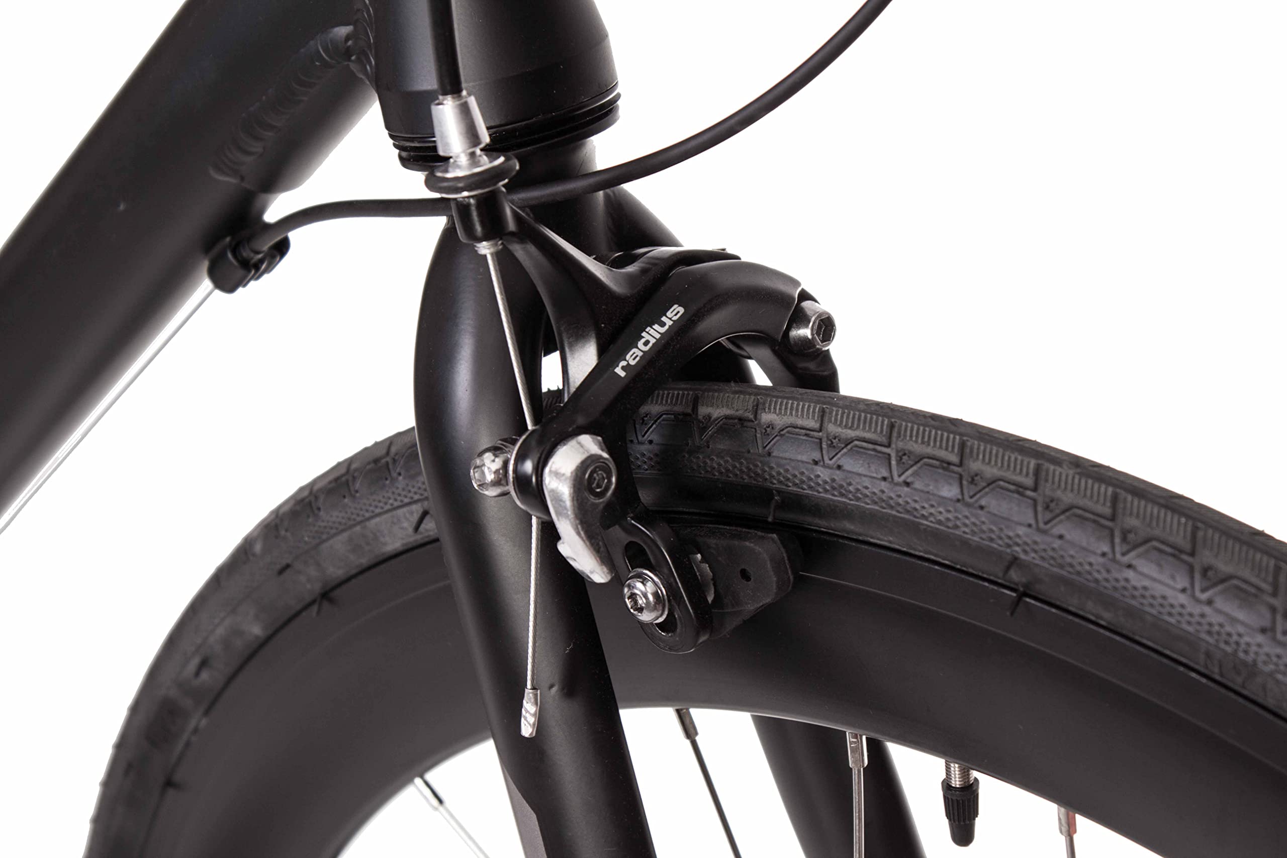 Bicicleta Carretera Urbana 700c, Manillar Plano, Cambios de 7 velocidades Shimano, Cuadro Aluminio