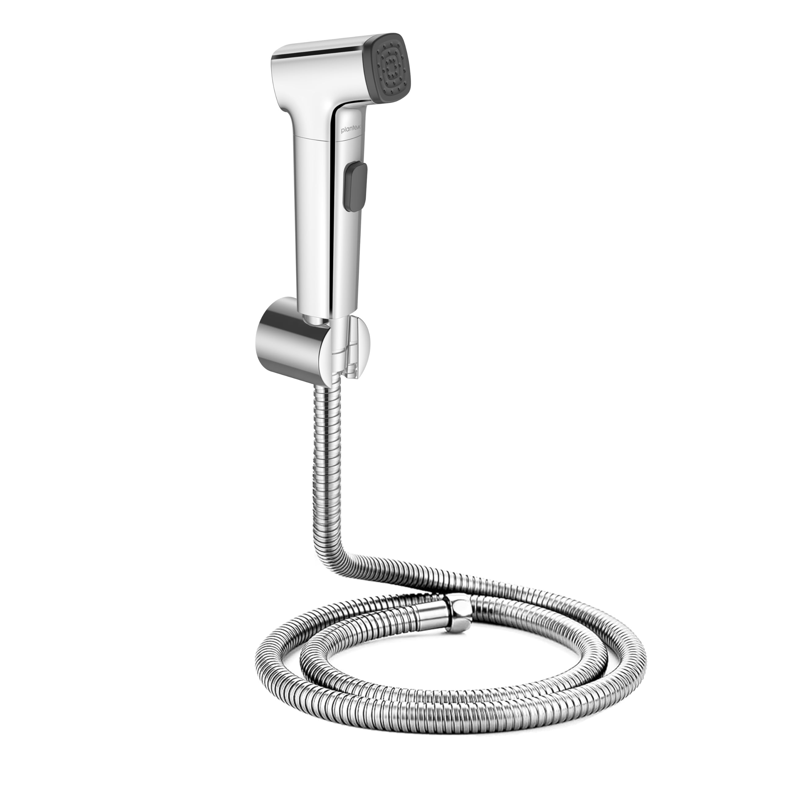 Plantex Jet Spray for Toilet/6 Inch Health Faucet for Bathroom/Square Hand Jet Bidet Spray with 1.2 Meter Flexible Hose and Wall Hook - (Chrome) (B0DDY7M147) Amazon Price History, Amazon Price Tracker
