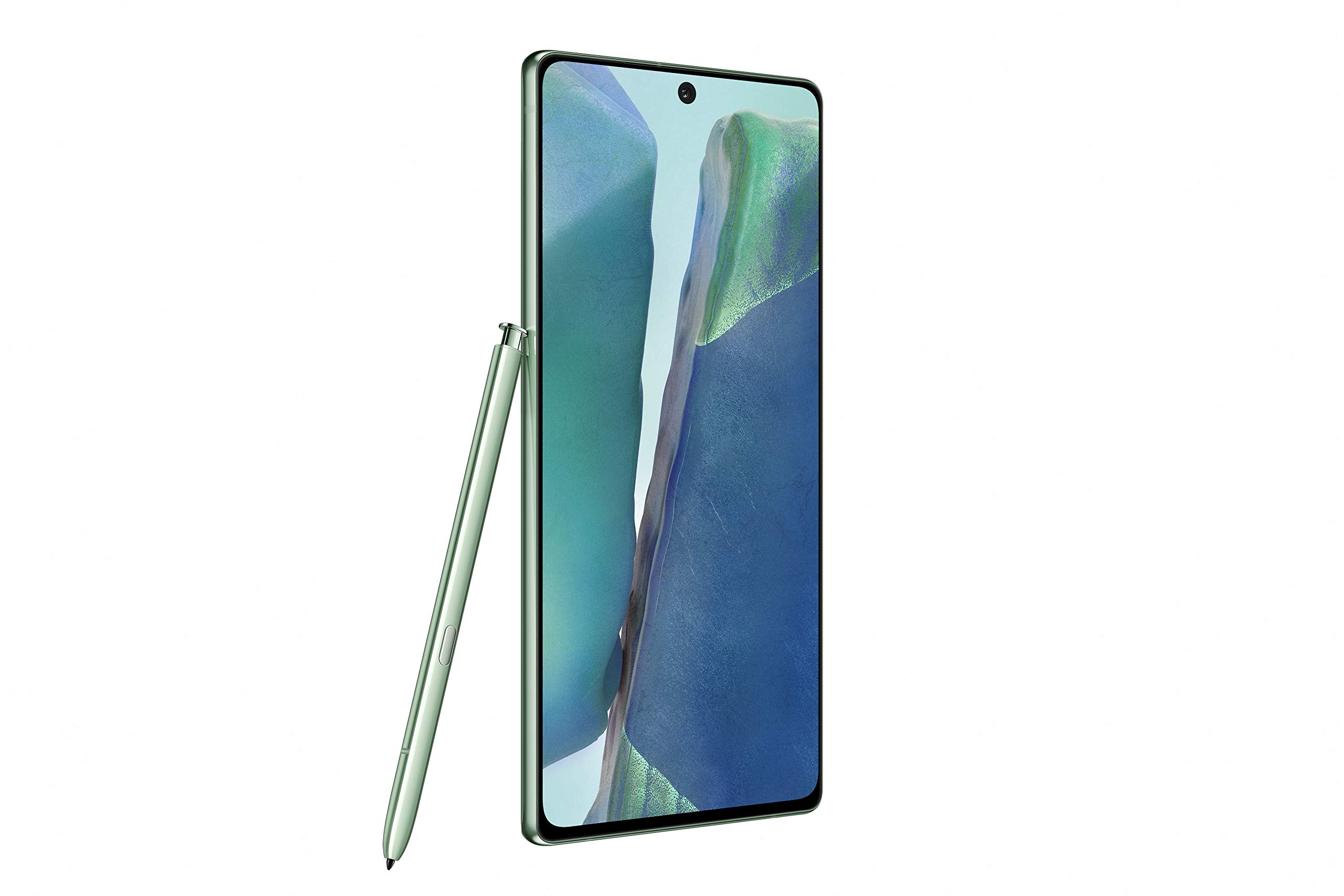 Samsung Galaxy Note20 5G Smartphone, Display 6.7" Super AMOLED Plus FHD+, 3 fotocamere posteriori, 256GB, RAM 8GB, Batteria 4300 mAh, Dual Sim + eSim, Android 10, Mystic Green [Versione Italiana]