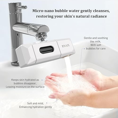 Miniatura 3 de Filtro de agua avanzado para grifo con tecnología Micro-Bubble  Limpieza profunda y protección para el cuidado de la piel  Ideal para baño y cuidado