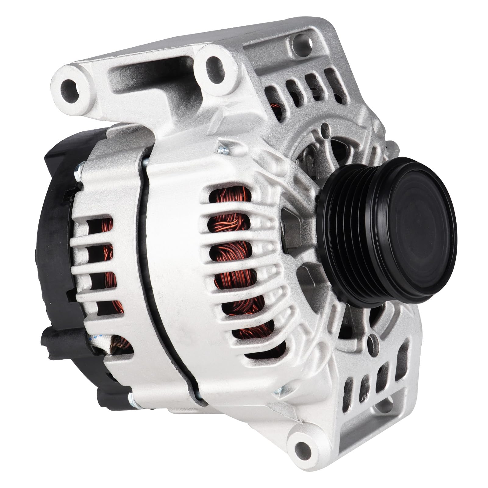 New Alternator 2.2 2.2L DOHC Fit for Chevy Cavalier Pontiac Sunfire 2002-2005, Fit for Classic Malibu 2004 2005, Fit for Saturn Ion Vue 2003-2007, Fit