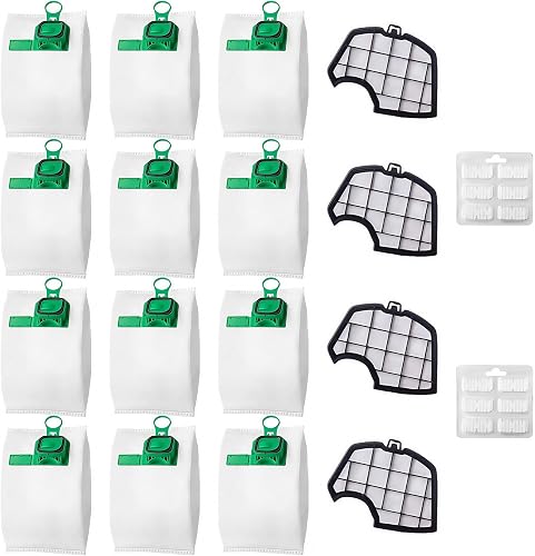 HIYOUNG 12 Staubsaugerbeutel für Vorwerk Kobold VK140…