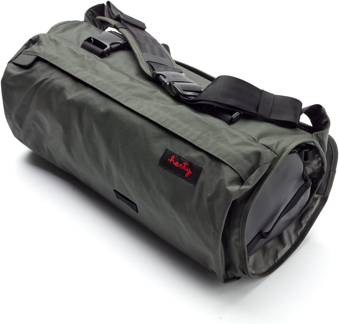 Henty Wingman Messenger Bag 2017 + 14 Litre Inner Tube - Grey