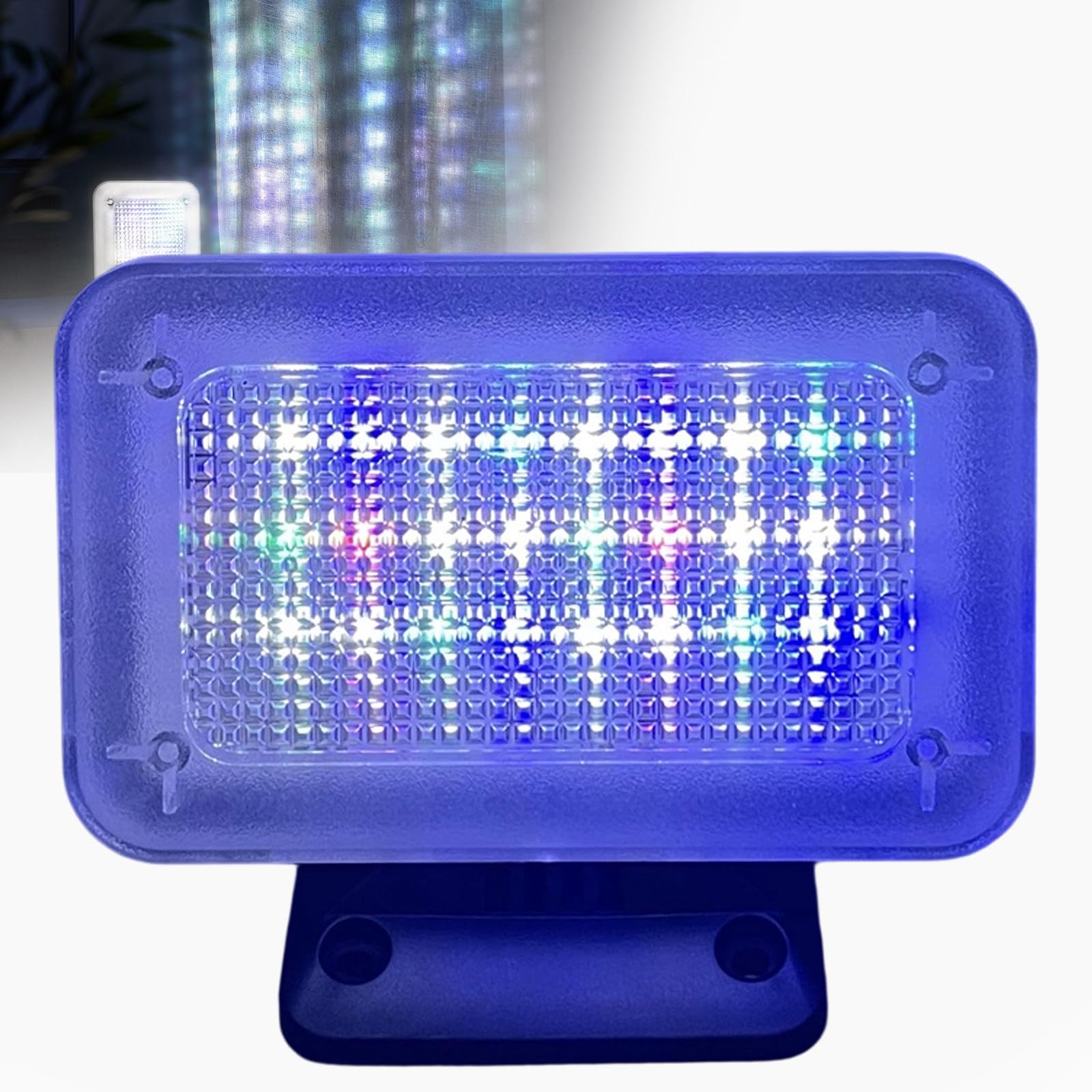 Lampada LED Simulatore TV Finto Luce, Simulatore TV LED per Sicurezza Casa, Completo di Adattatore di Rete, Ultra Luminosi Simulazione di Luce per Scoraggiare Ladri Big