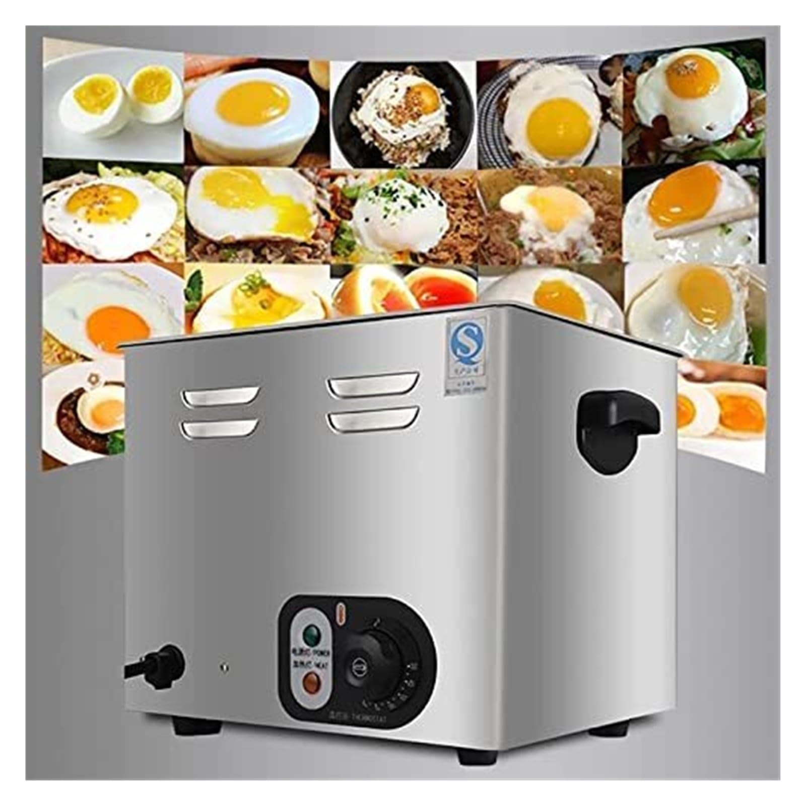 Cocedor de huevos comercial de 2600 W - Vaporizador automático
