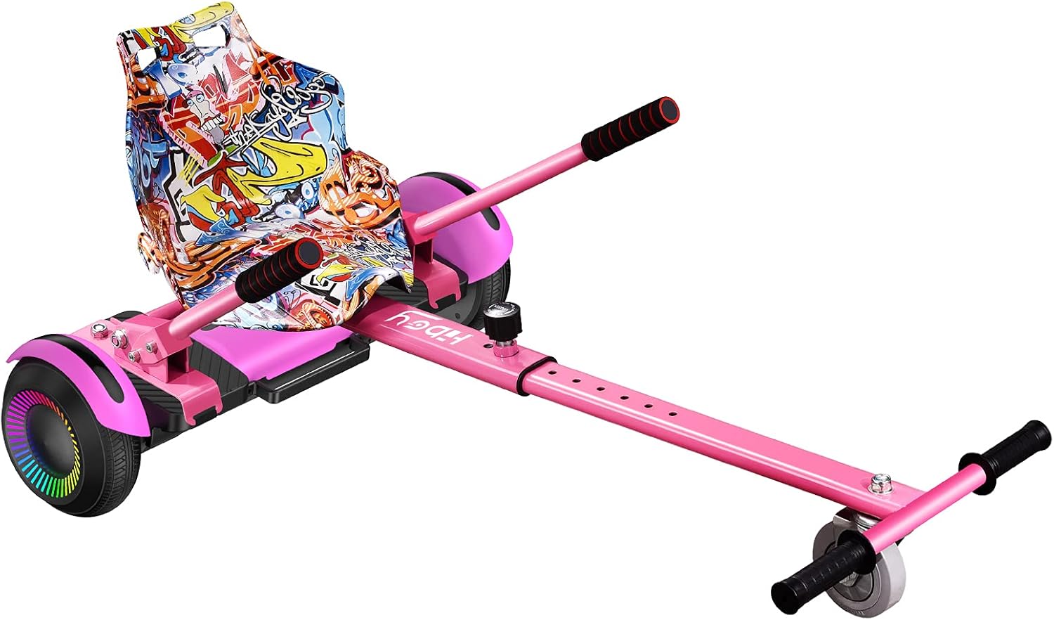 Hiboy Hoverboard and Hoverboard Seat Attachment