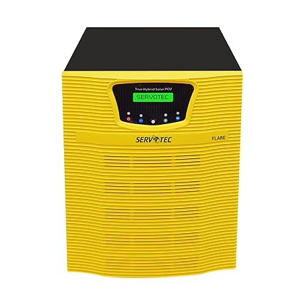 SERVCONTROL Servotech Solar Technology Flare Mppt Pcu 1Kw Offline Solar Pcu 1Phase In/Out Best Offgrid Solar Inverter (Mppt Pcu)