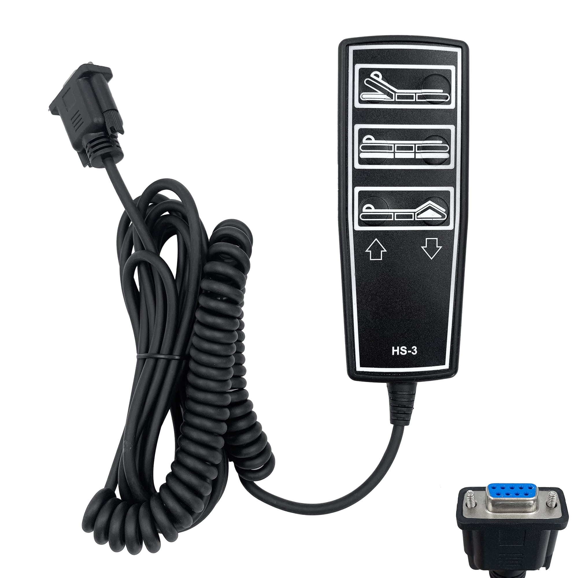 3 Function 9 Pin Remote for Drive Medical Full Electric Hospital Bed