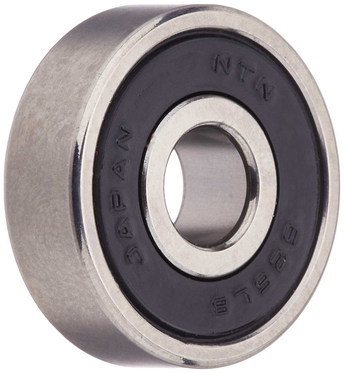 NTN Bearing 626LLB Single Row Micro Ball Bearing, Non-Contact, Normal Clearance, Steel Cage, 6 mm Bore ID, 19 mm OD, 6 mm Width, Double Sealed